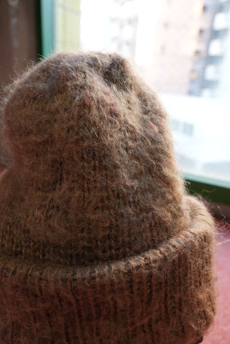 70s Saks Fifth Avenue mohair knit cap