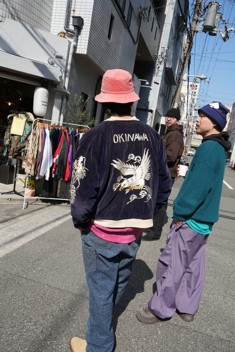 50s velours souvenir jacket