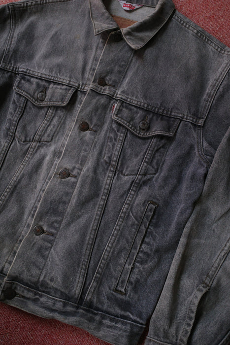 90s euroLevi's 70506 yarn-dyed black