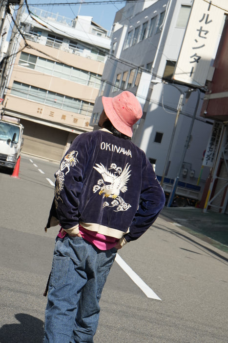 50s velours souvenir jacket