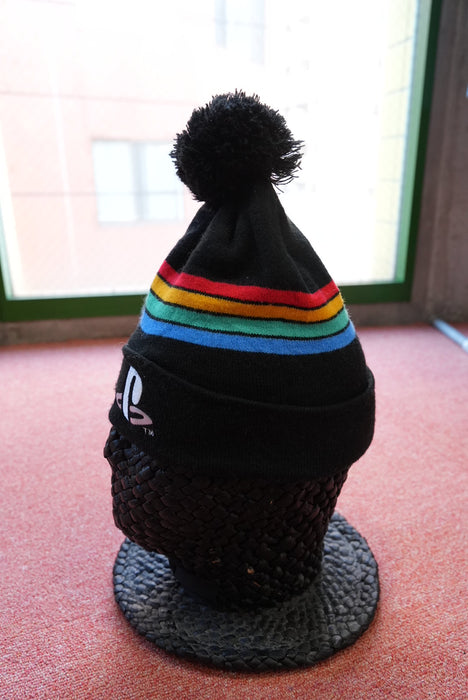 00s PlayStation ponpon knit cap