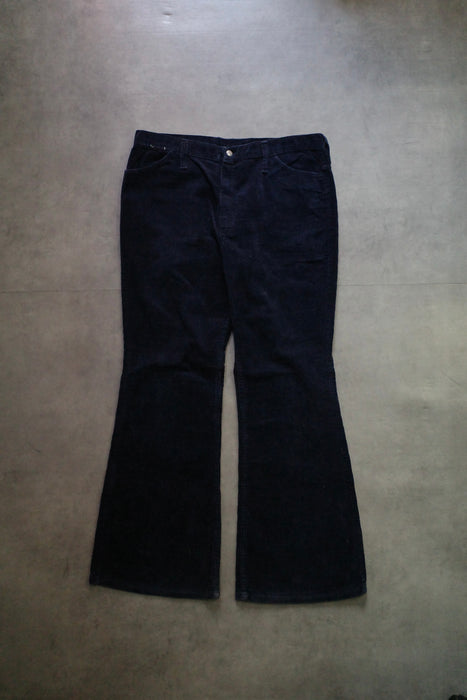 70s Wrangler wide corduroy flare deadstock