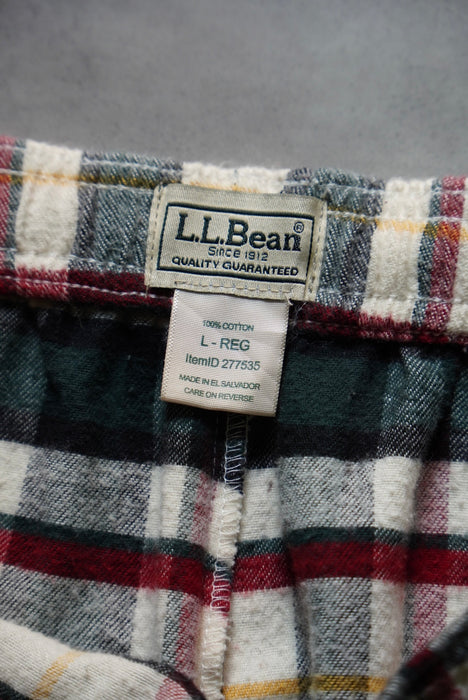 00s L.L.Bean check pants