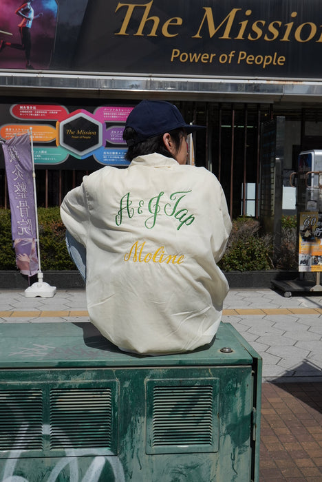 70s embroidery coach jacket