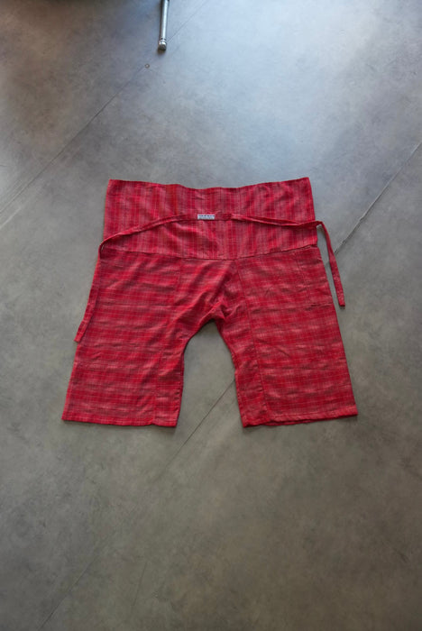 90s tartan Thailand pants