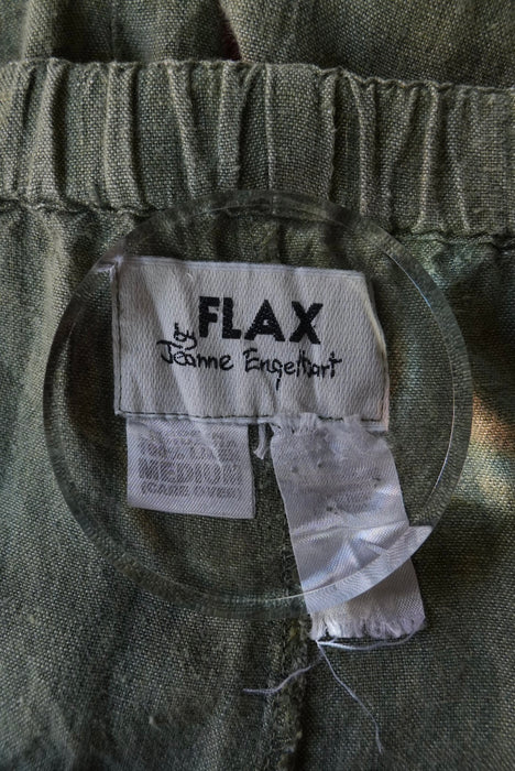 90s FLAX easy linen pants