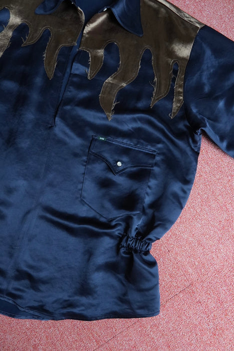 NAM Bellows Skipper Shirts-fire Midnight