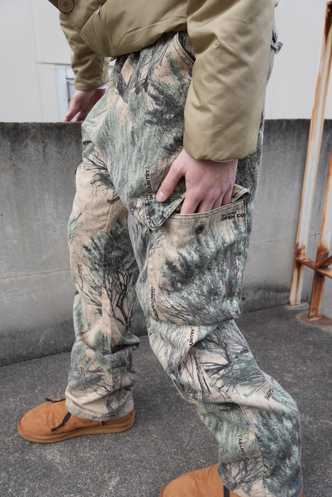 90s Cabelas real tree flannel pants