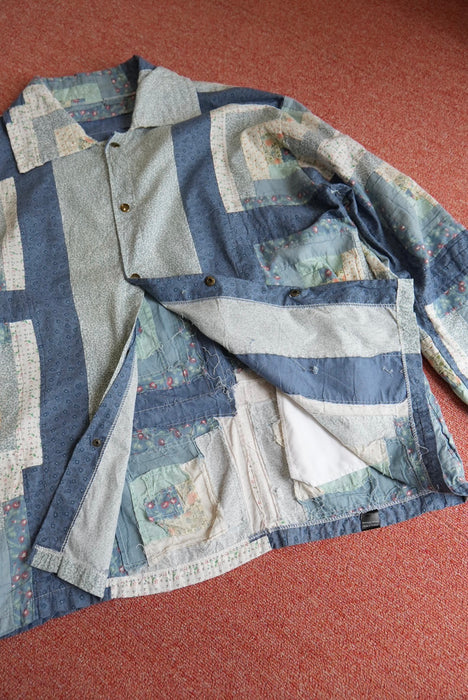 Remake patchwork batik jacket