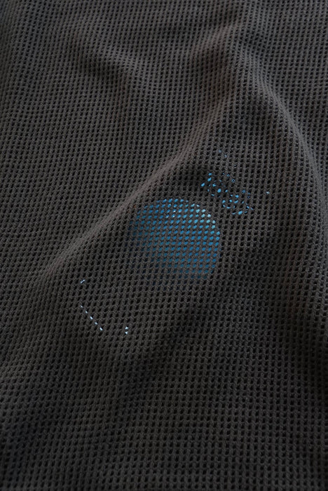 HAPPYEND mesh tee Olive