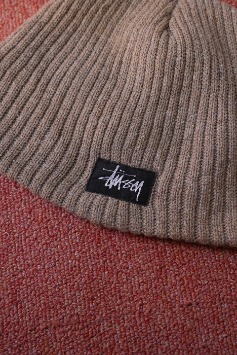 90s STUSSY logo beanie