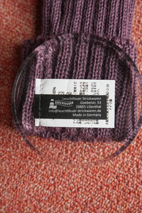 LEUCTFEUR GLOVES FINGERLESS OLD ROSE