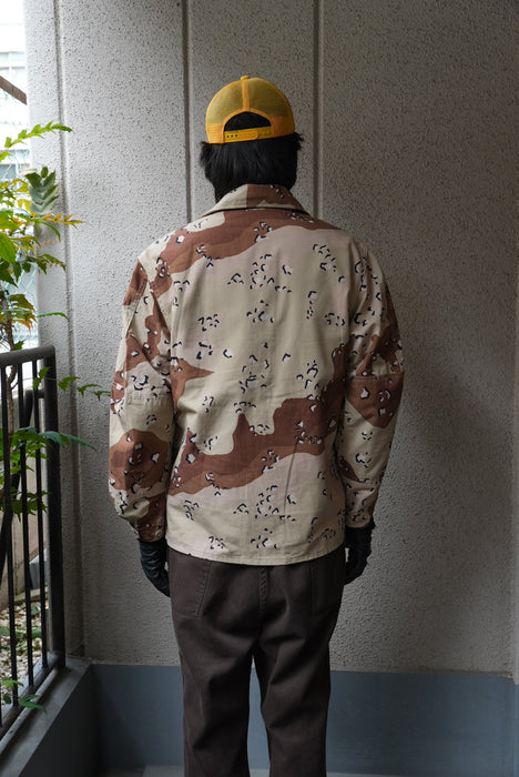 81s U.S ARMY Chocolate Chip Duck BDU jacket