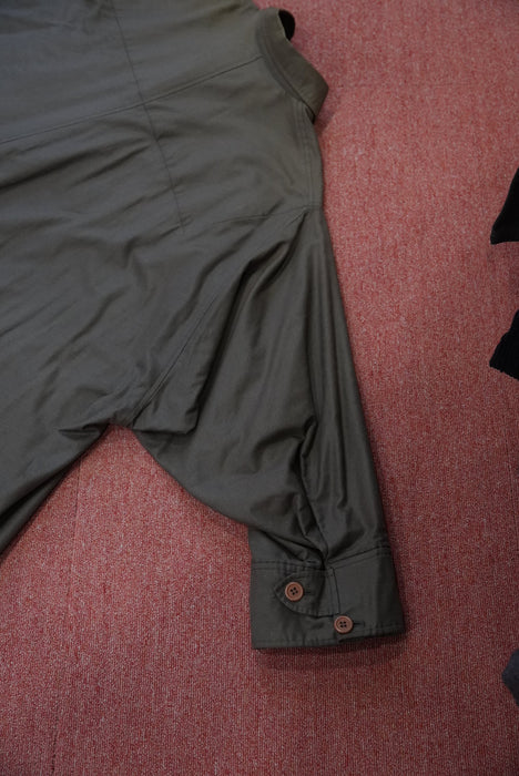 80s ISSEY MIYAKE oild cotton WIND COAT