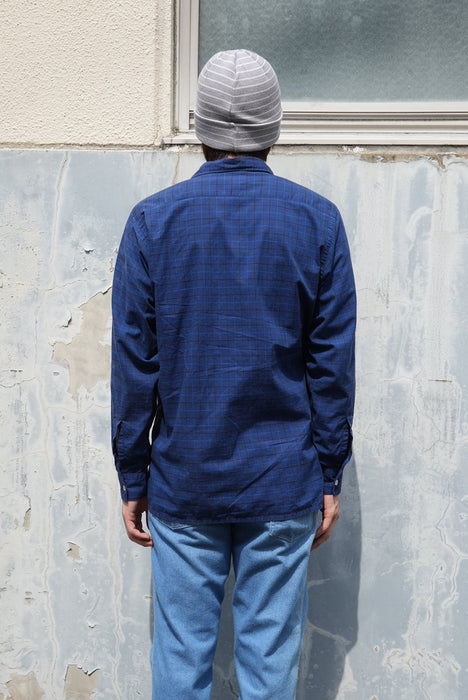 60s Hathanay cotton check shirt