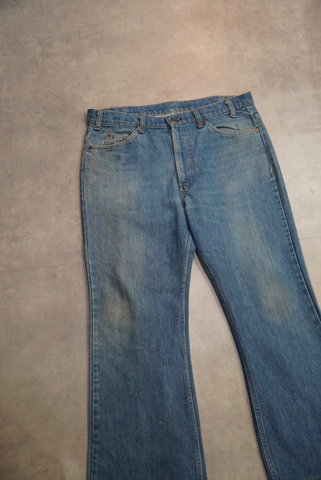 70s Levi's 517 flare denim