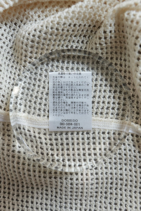 HAPPYEND mesh tee white