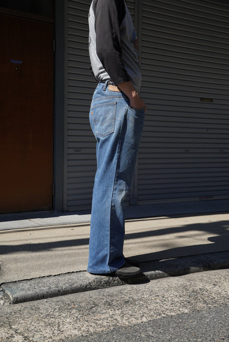 70s Levi's 517 flare denim