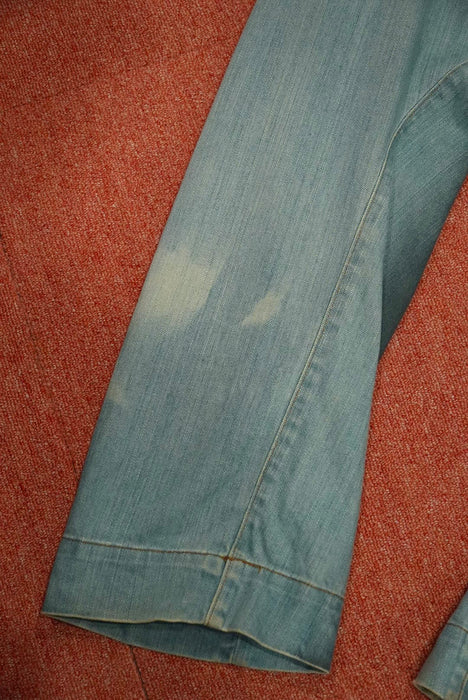 00s Levi's Red Day&Night drape denim