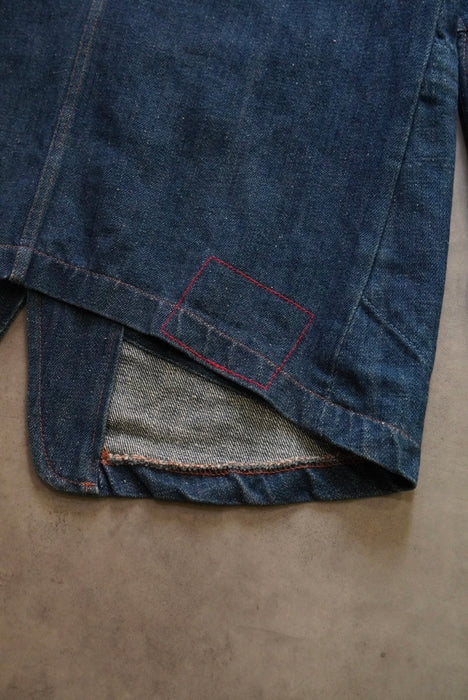 00s Levi's Red drape denim tailored