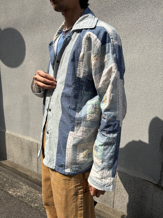 Remake patchwork batik jacket