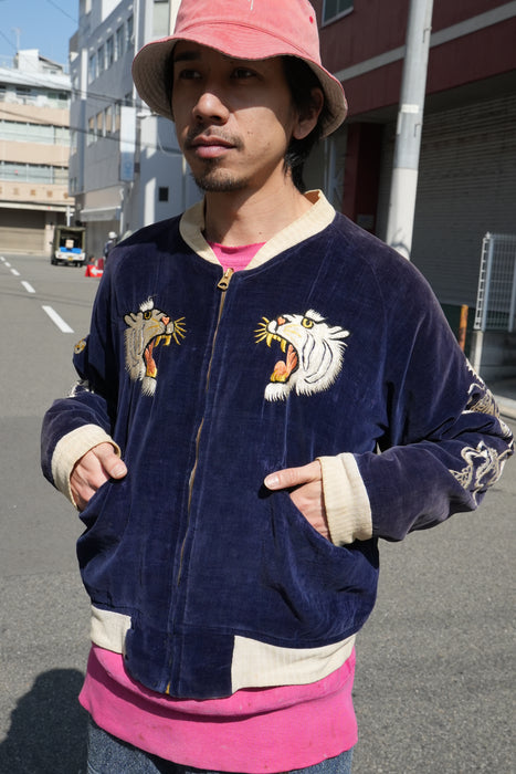 50s velours souvenir jacket