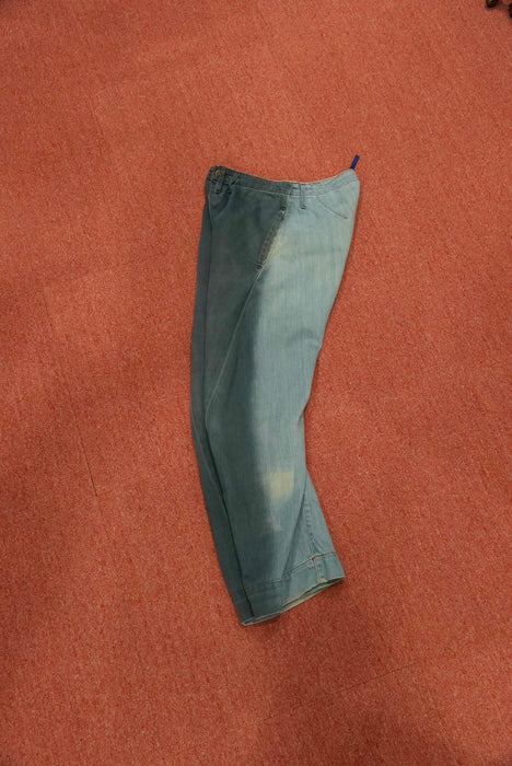 00s Levi's Red Day&Night drape denim