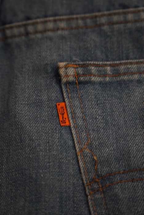 70s Levi's 517 flare denim