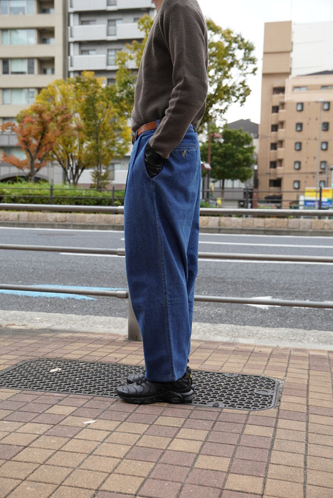 90s LANDS'END denim slacks