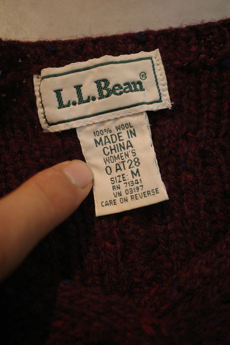 90s L.L.Bean nep sweater