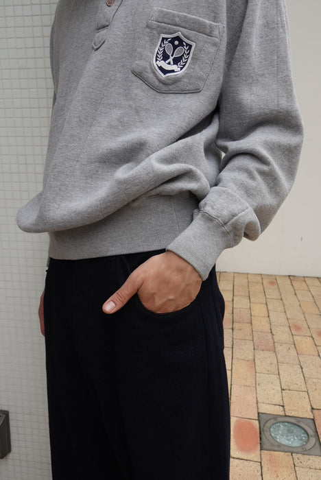 90s Ralph Lauren sweat polo shirt