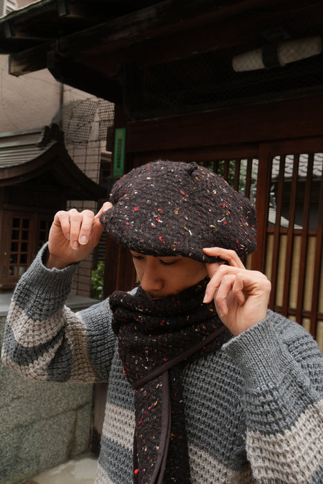 HAPPYEND HOKKORI beret CHOCO