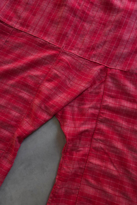 90s tartan Thailand pants