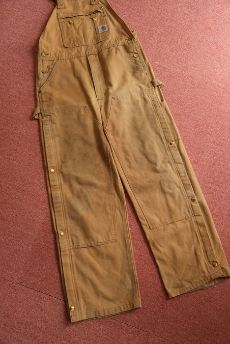 90s Carhartt duck doubleknee overall