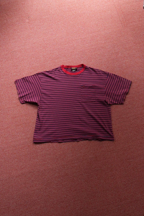 8.90s FADED GLORY border pocket tee