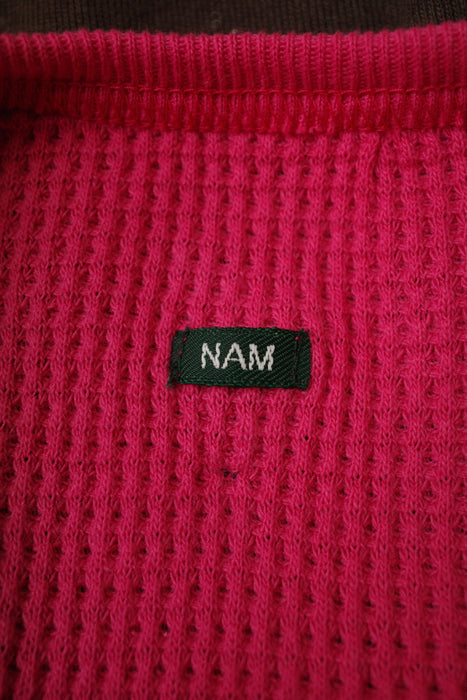 NAM Banana Ensemble Tee Brown/Pink size1