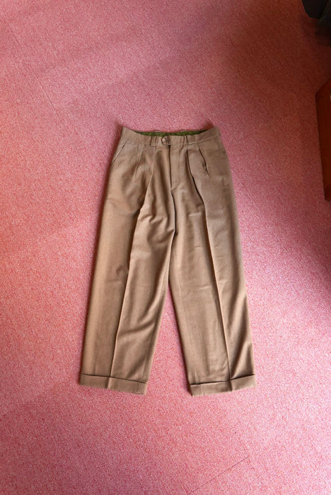 80s OLIVER wool slacks
