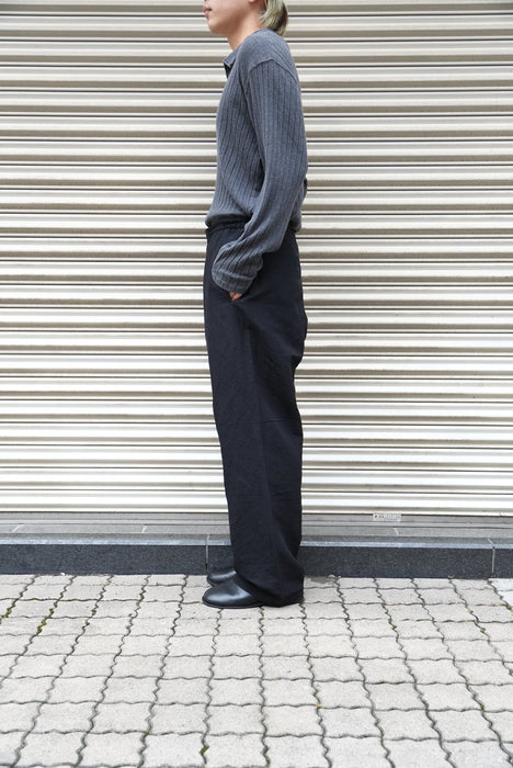 C.M.P.Y 24YR BLACK Linen×Banboo 32inch