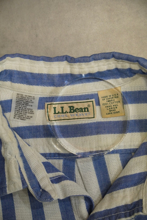 90s L.L.Bean cool weave shirt