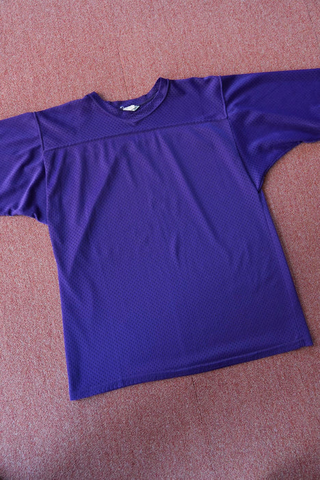 80s mesh football tee