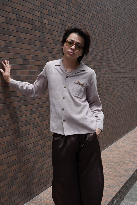 60s SPIRE cotton jacquard shirts