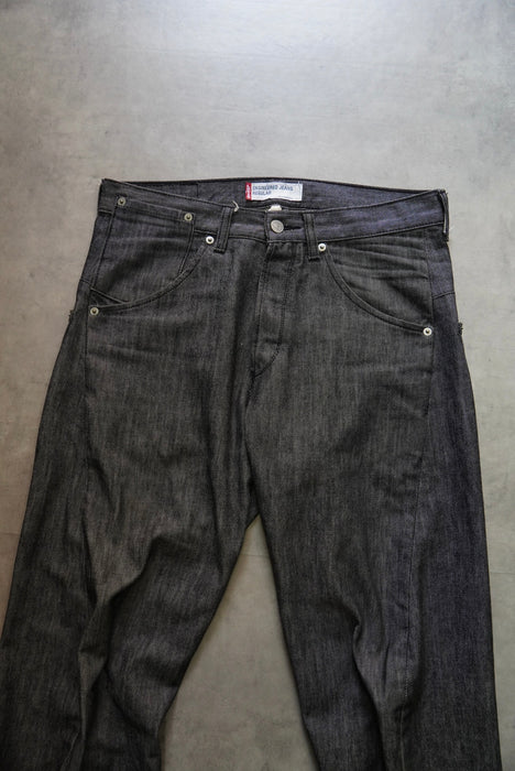 00s Levi's engineered black denim