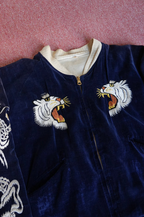 50s velours souvenir jacket