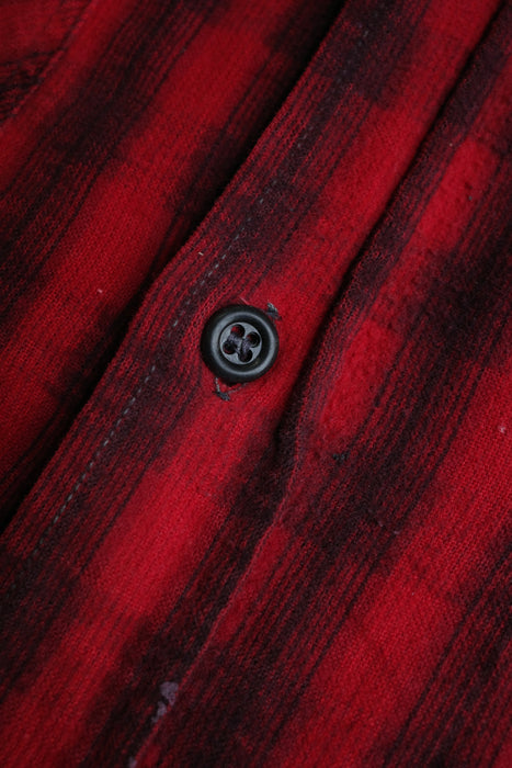 40s 5Brother printed flannel shirt