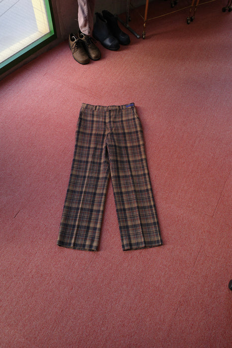 70s PENDELETON check wool slacks