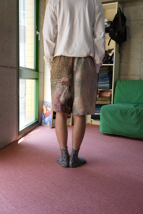 remake jaquard big shorts