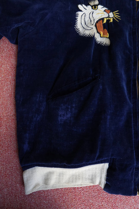 50s velours souvenir jacket