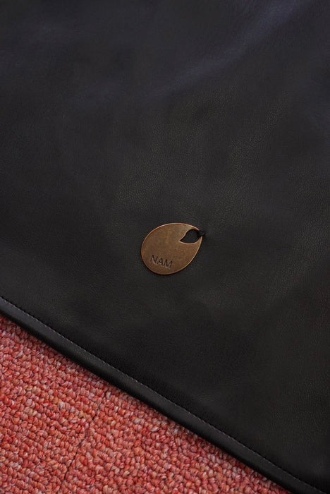 NAM HEAD APRON FAUX LEATHER