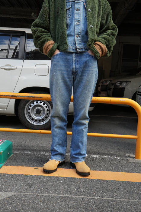 80s Levi's 646 flare denim