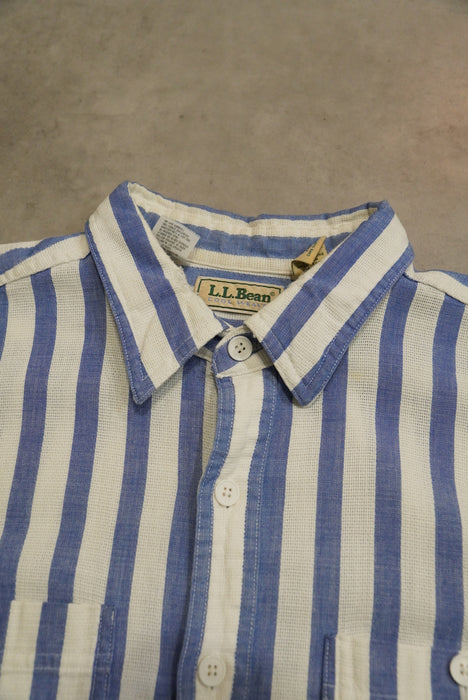 90s L.L.Bean cool weave shirt